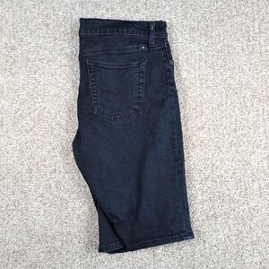 Lucky Brand The Bermuda Women's Denim Jean Shorts Dark Wash Size 8/29‎